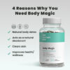 Body Magic Chlorophyll Pill for Feminine Odor - 3 pk