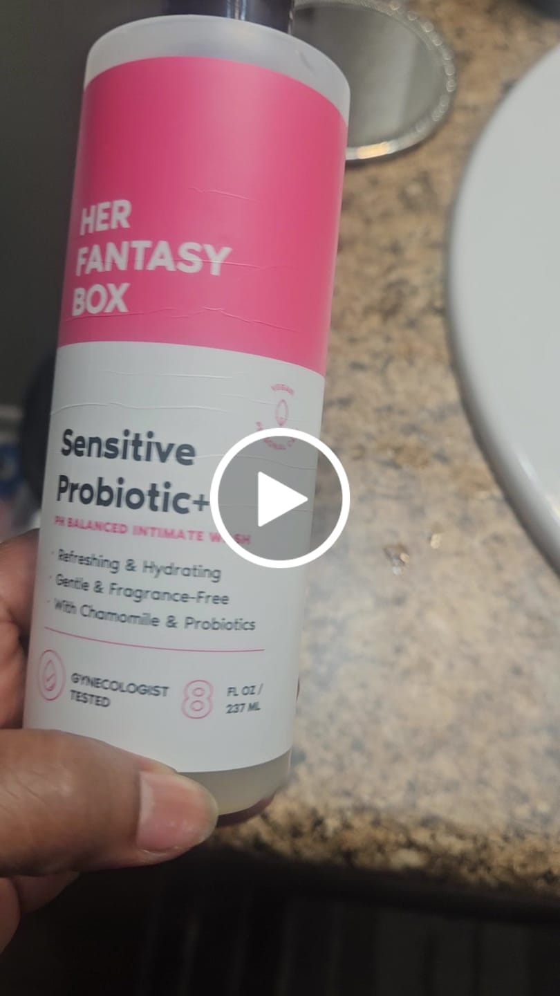 Customer photo review of Sensitive Probiotic+ pH Balanced Feminine Wash