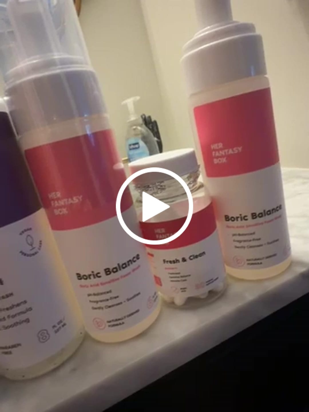 Customer photo review of Full Feminine Hygiene Routine