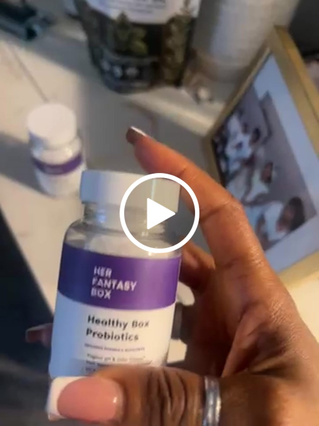 Customer photo review of Healthy Box Probiotics for pH, Odor, Pms Relief & Uti Prevention