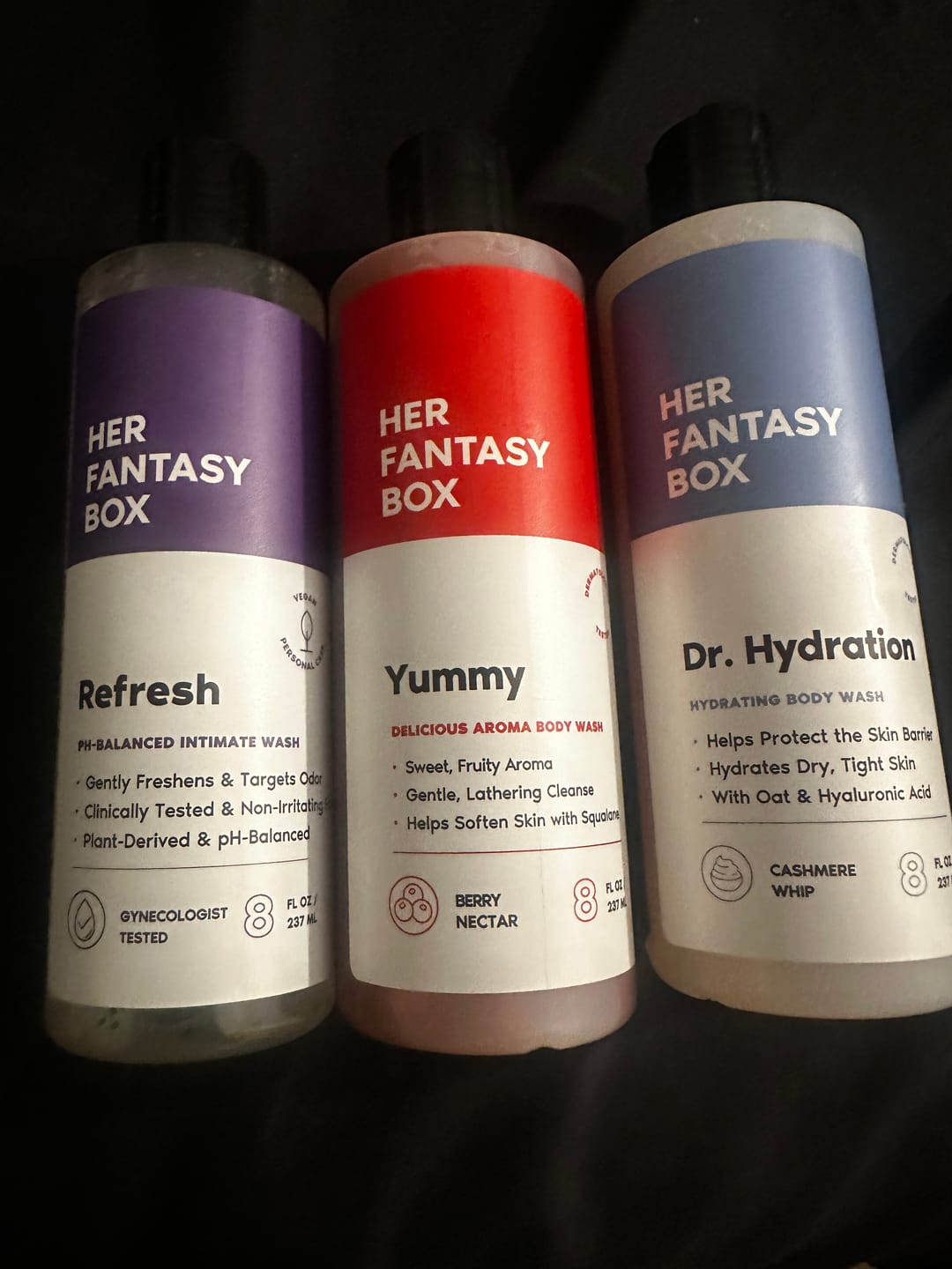 Customer photo review of Dr. Hydration - Moisturizing Body Wash