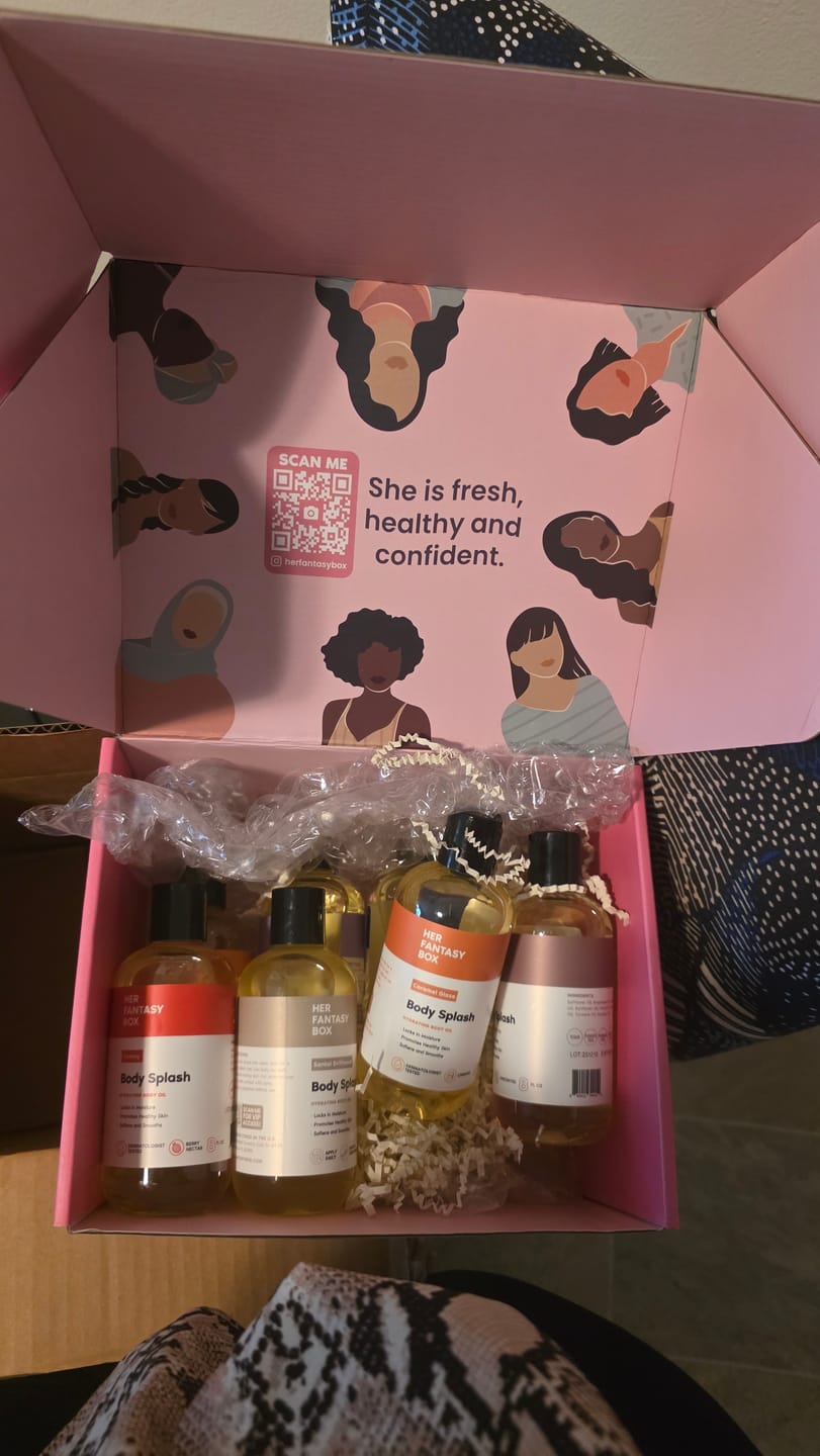 Customer photo review of Body Splash Ultimate Bundle