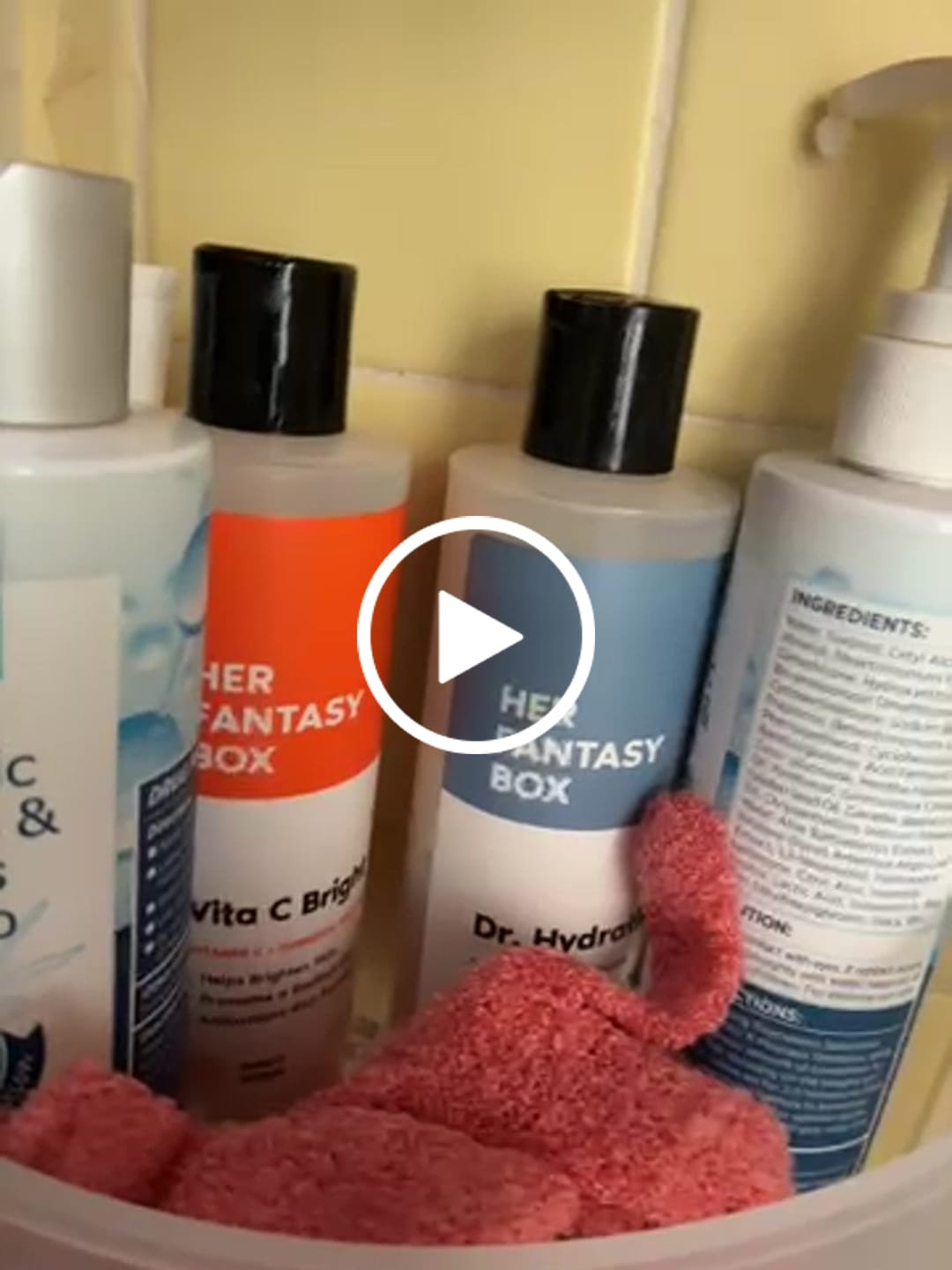 Customer photo review of Body Wash Gift Set