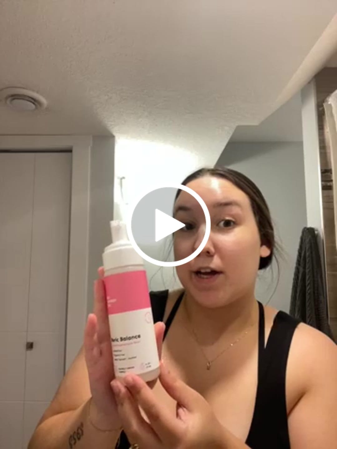 Customer photo review of Boric Balance - Sensitive Boric Acid Foam pH Wash - Natural Ingredients
