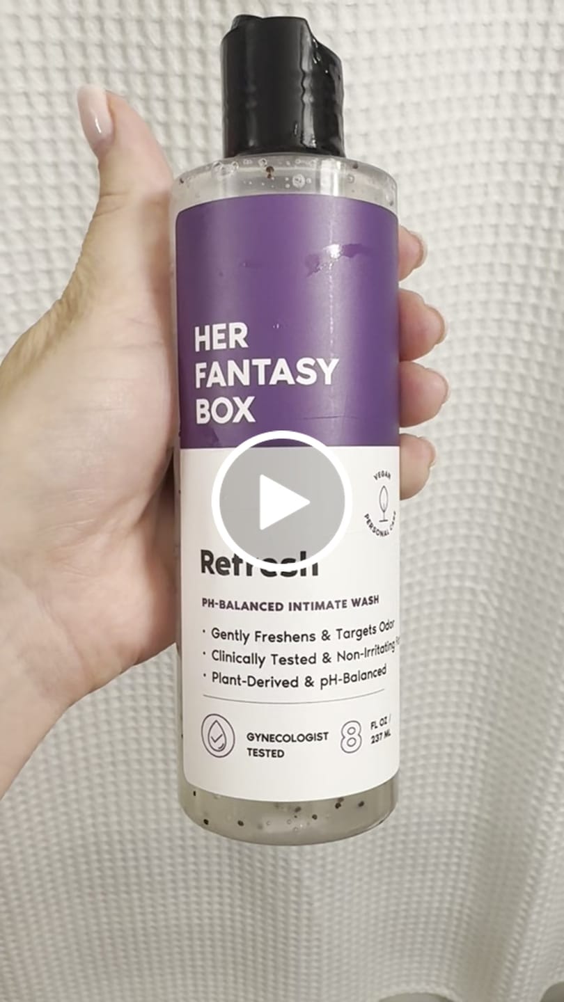 Customer photo review of Refresh Plant Based Intimate Body Wash for Women - pH Balancing