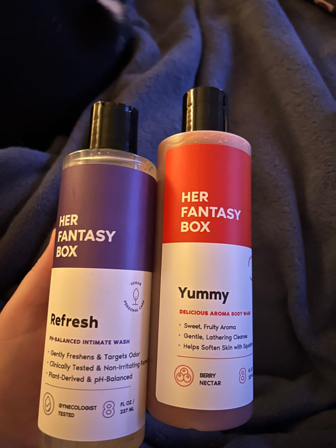 Customer photo review of Her Fantasy Two Pack Wash