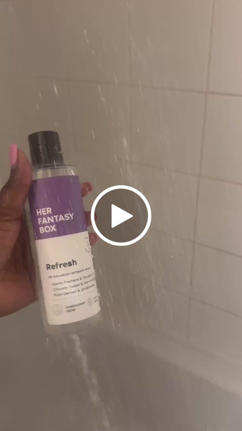 Customer photo review of Refresh Plant Based Intimate Body Wash for Women - pH Balancing