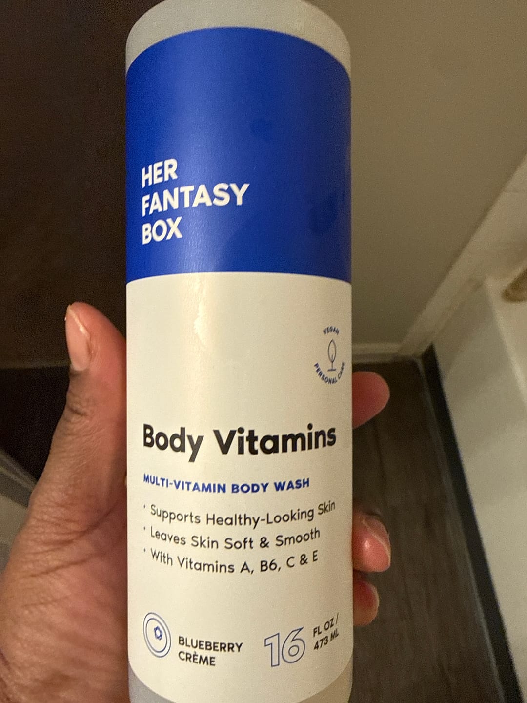 Customer photo review of Body Vitamins - Multi Vitamin Body Wash