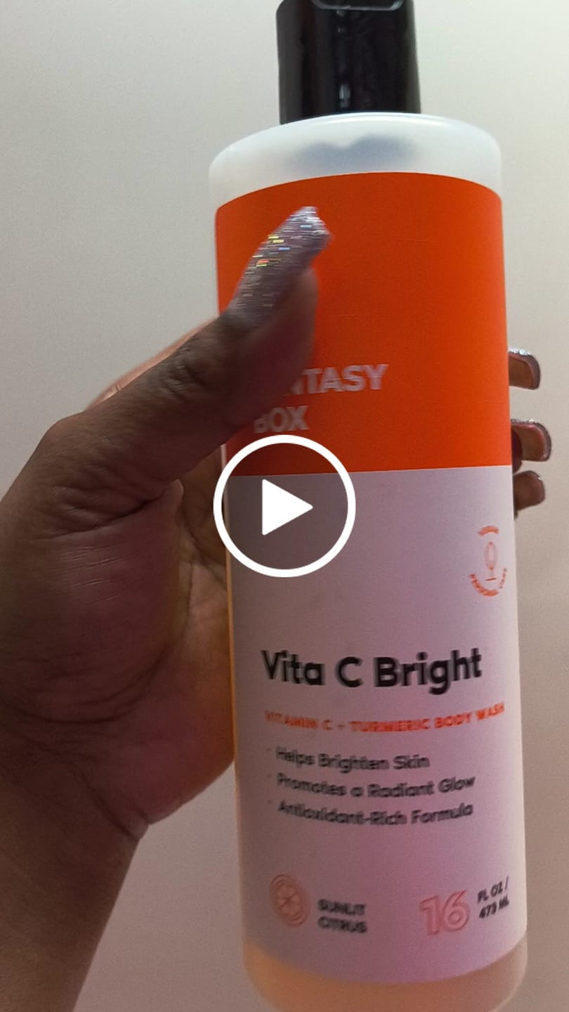 Customer photo review of Vita C Bright - Turmeric Body Wash