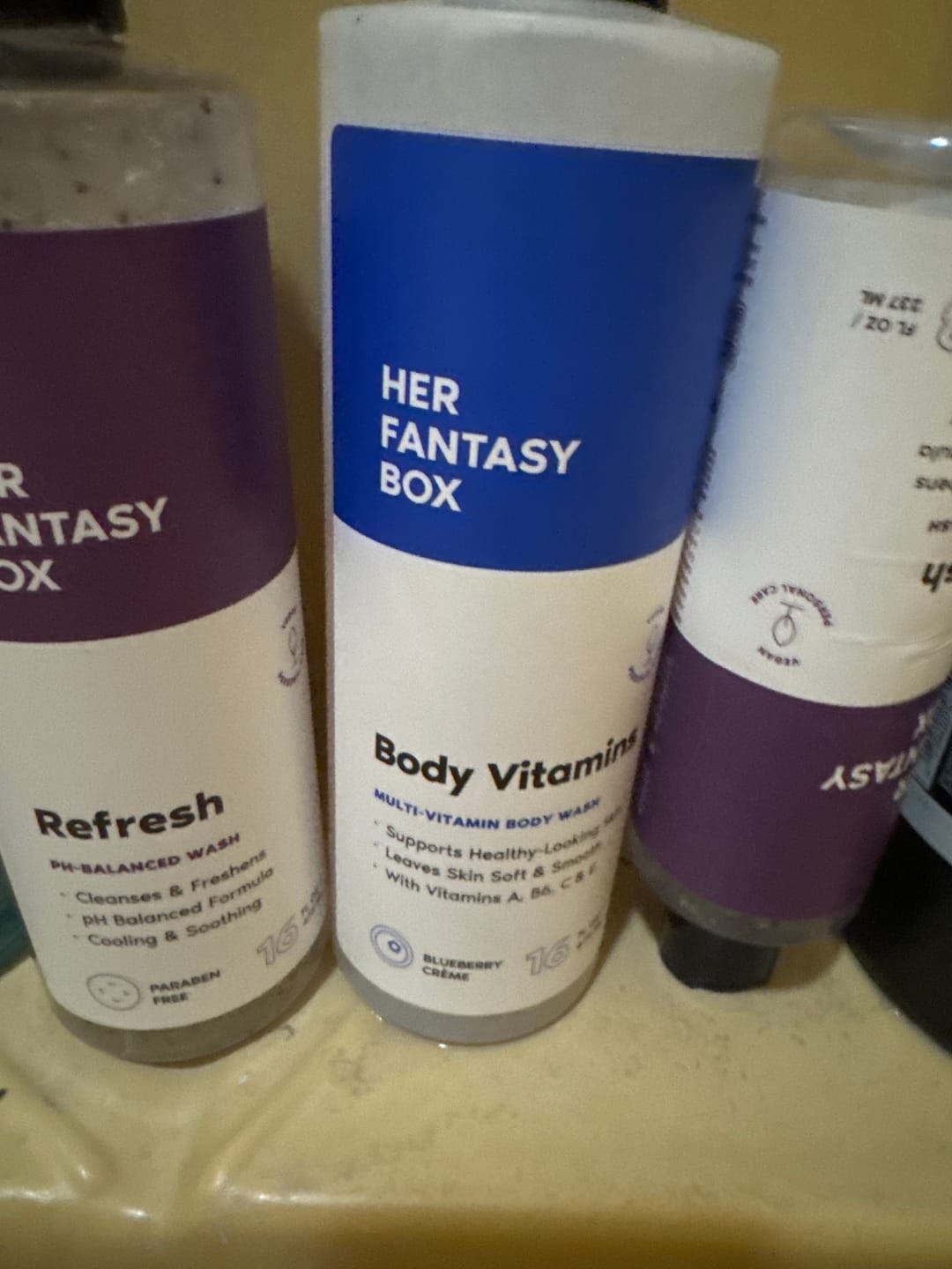 Customer photo review of Body Vitamins - Multi Vitamin Body Wash