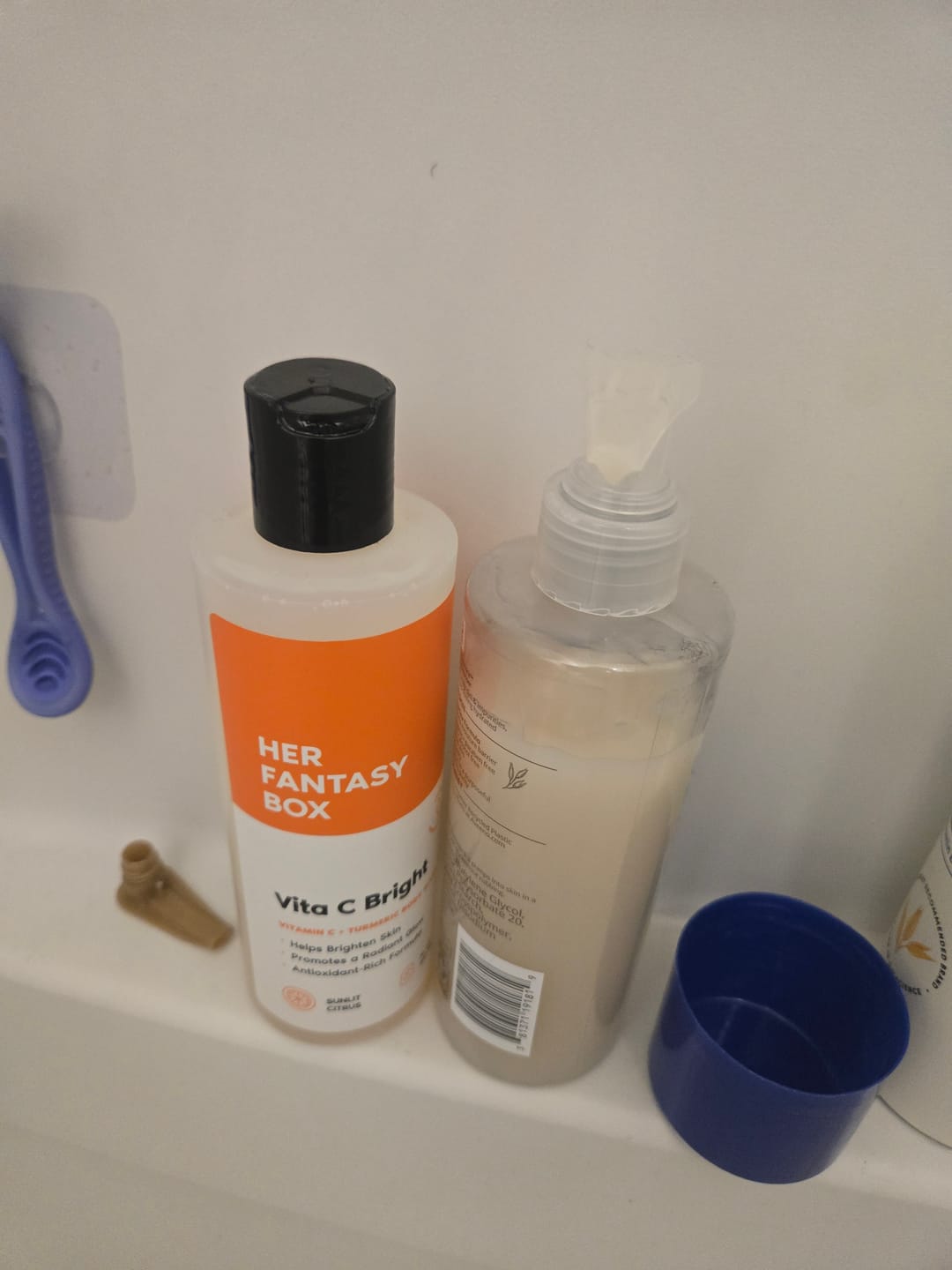 Customer photo review of Vita C Bright - Turmeric Body Wash