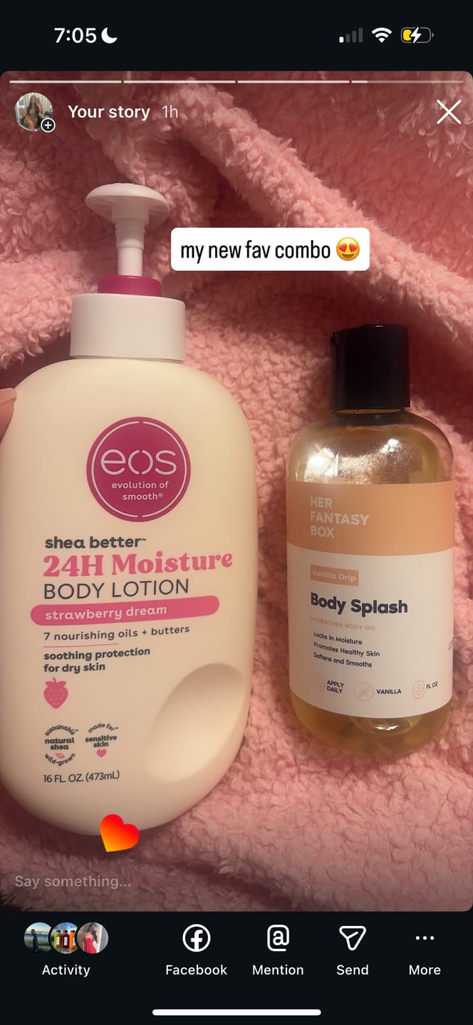Customer photo review of Full Feminine Hygiene Routine