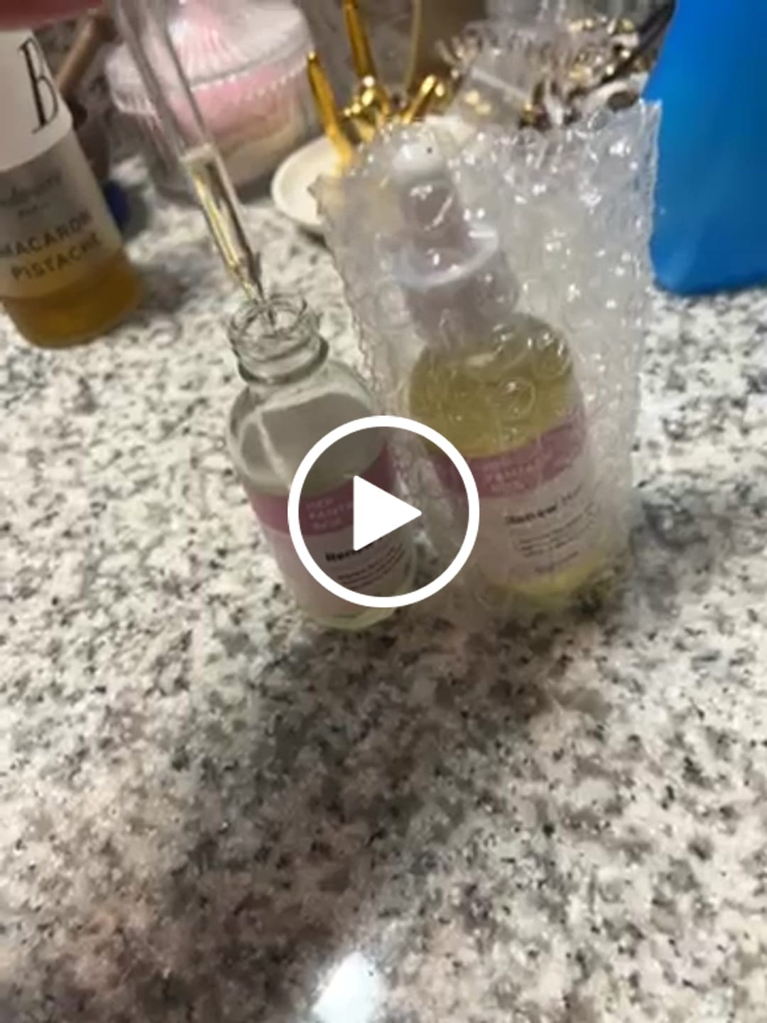 Customer photo review of Her Fantasy Box Renew Her Yoni Oil - For Dryness, Ingrown Hair, Dark Marks & Scars