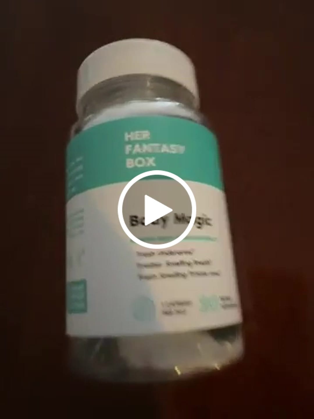 Customer photo review of Body Magic Chlorophyll Pill for Feminine Odor - 3 pk
