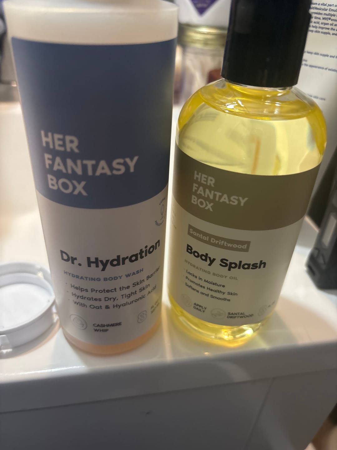 Customer photo review of Dr. Hydration - Moisturizing Body Wash