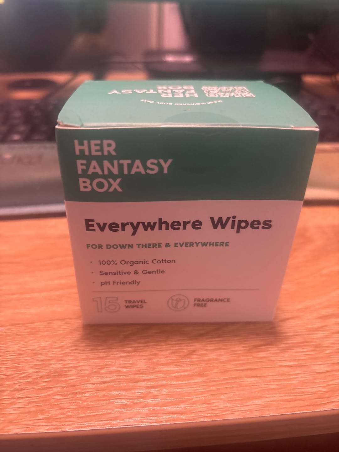 Customer photo review of Everywhere Wipes - Odor Removing Travel Wipes