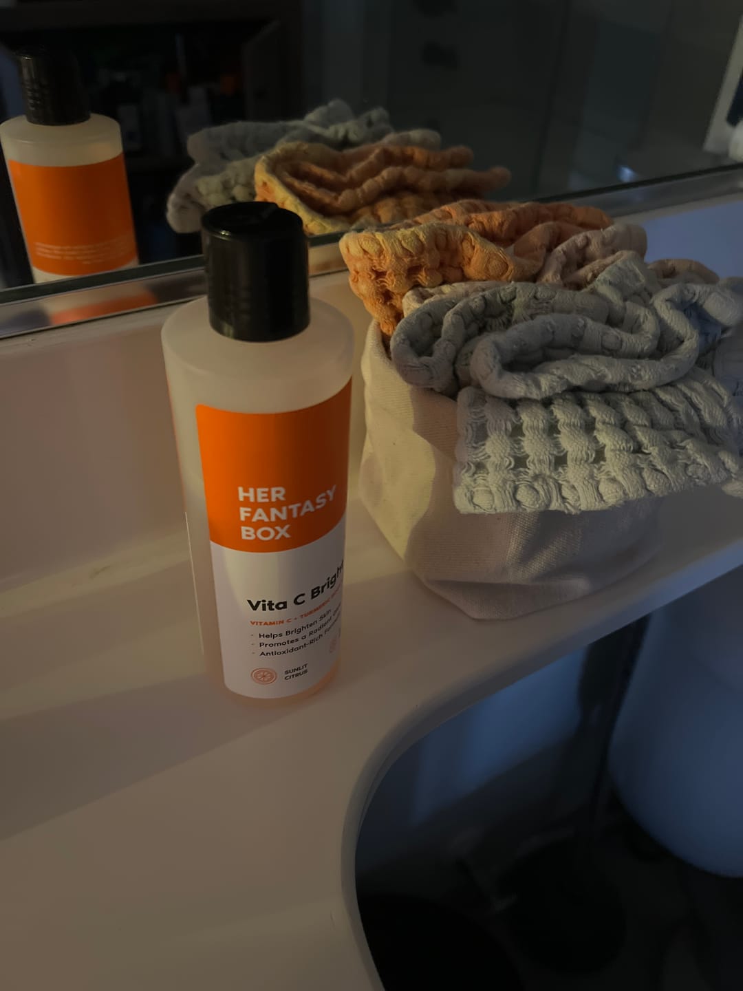 Customer photo review of Vita C Bright - Turmeric Body Wash