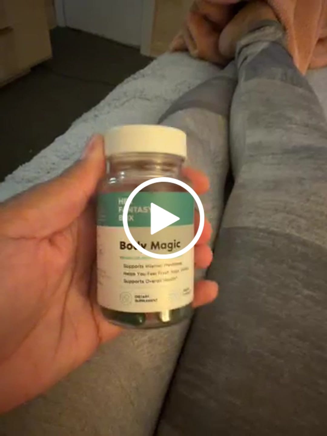 Customer photo review of Body Magic Chlorophyll Pill - For Body Odor, Detox & Skin