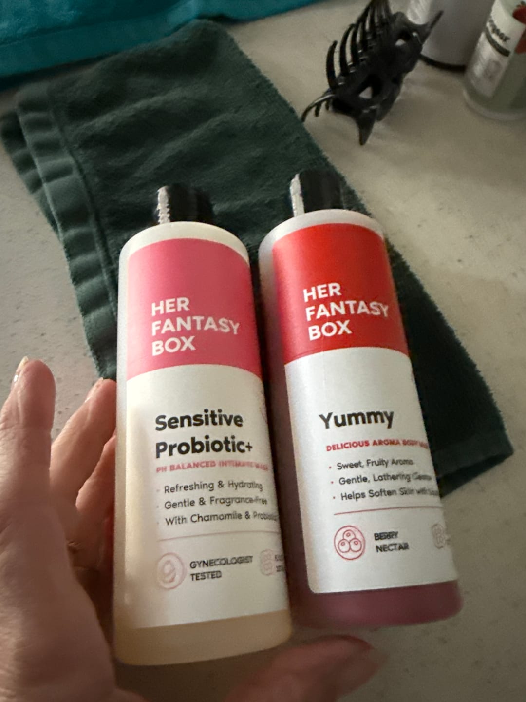 Customer photo review of Her Fantasy Two Pack Wash
