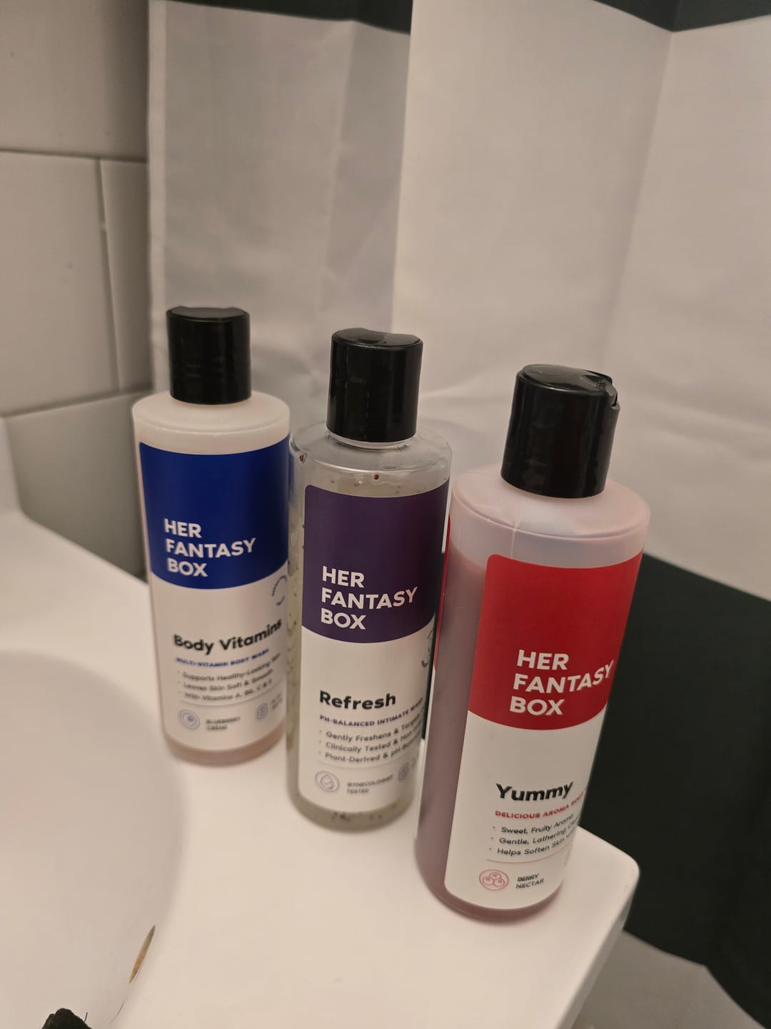Customer photo review of Body Vitamins - Multi Vitamin Body Wash