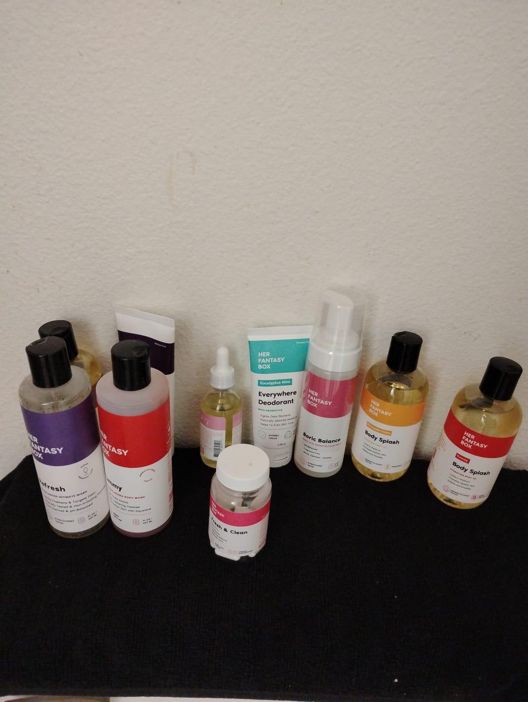 Customer photo review of The Everything Bundle - Total Hygiene Body Care Kit