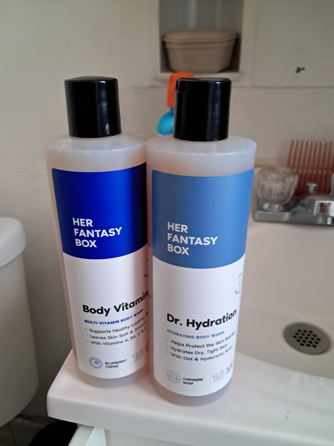 Customer photo review of Body Vitamins - Multi Vitamin Body Wash