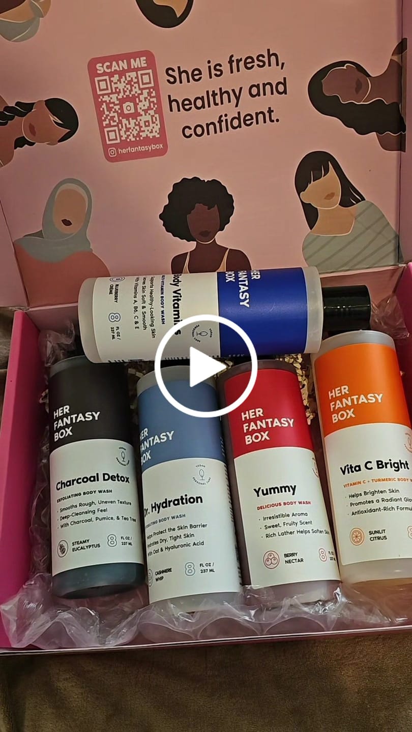 Customer photo review of Body Wash Gift Set