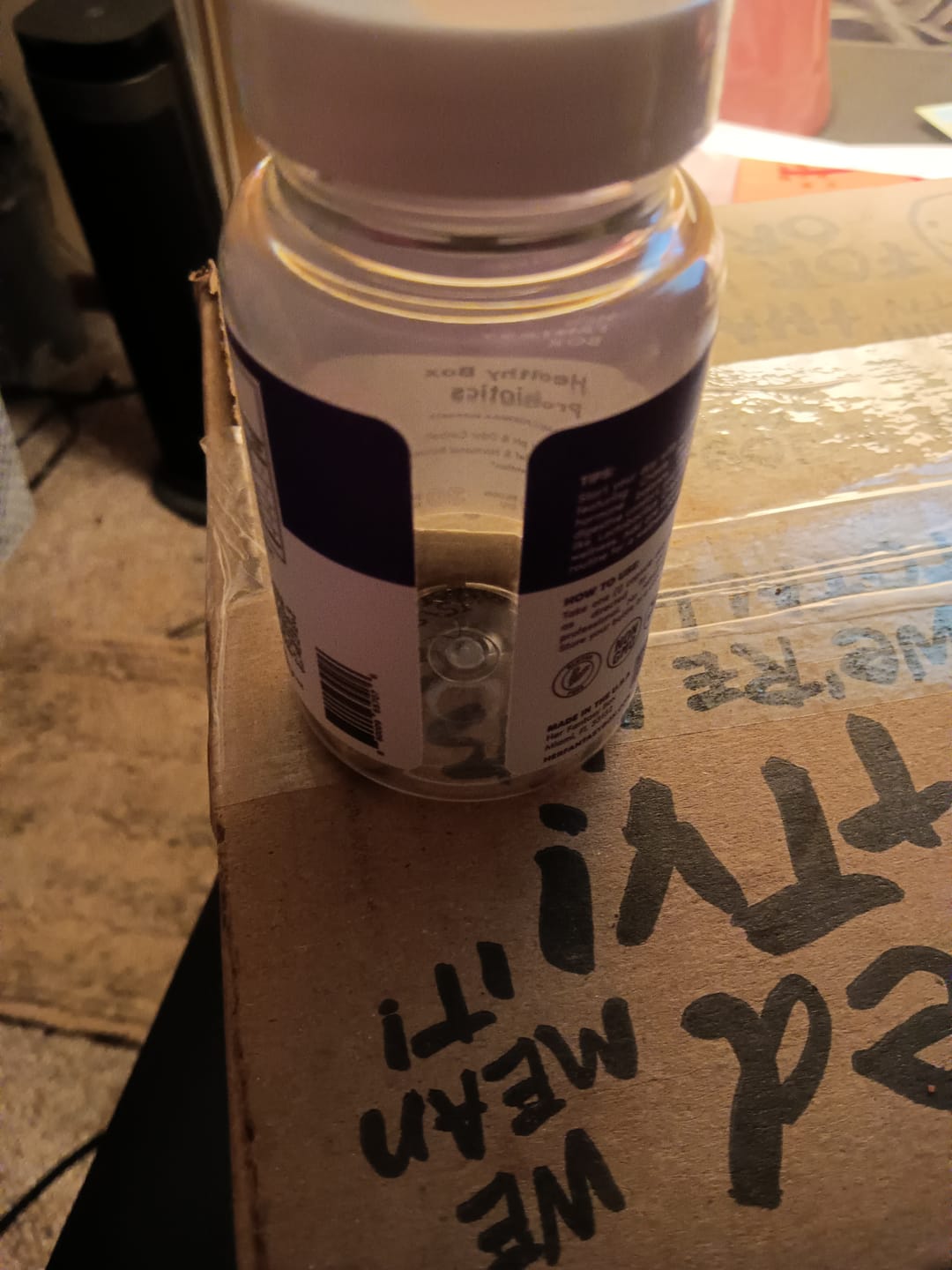Customer photo review of Healthy Box Probiotics for pH, Odor, Pms Relief & Uti Prevention