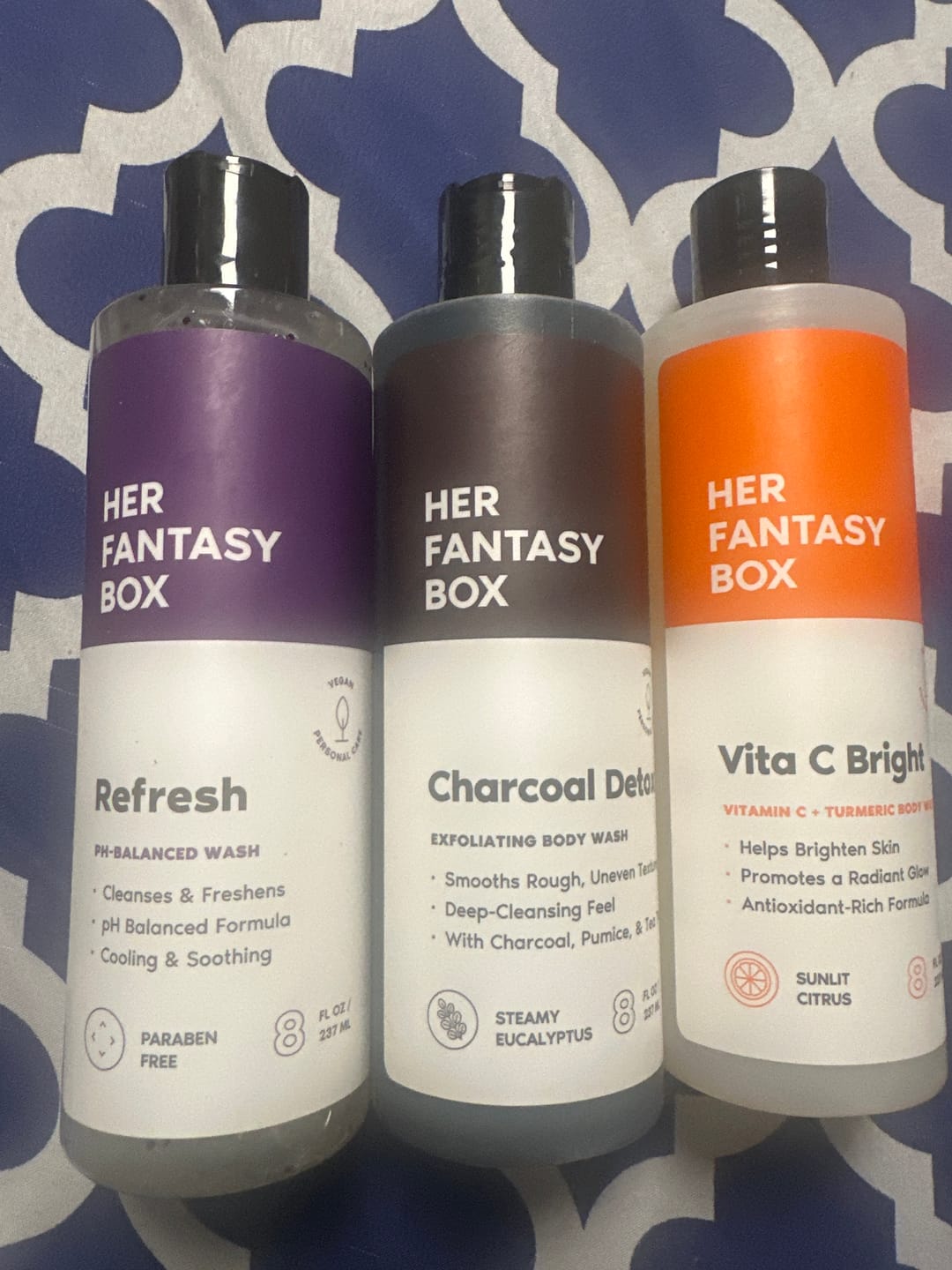 Customer photo review of Vita C Bright - Turmeric Body Wash