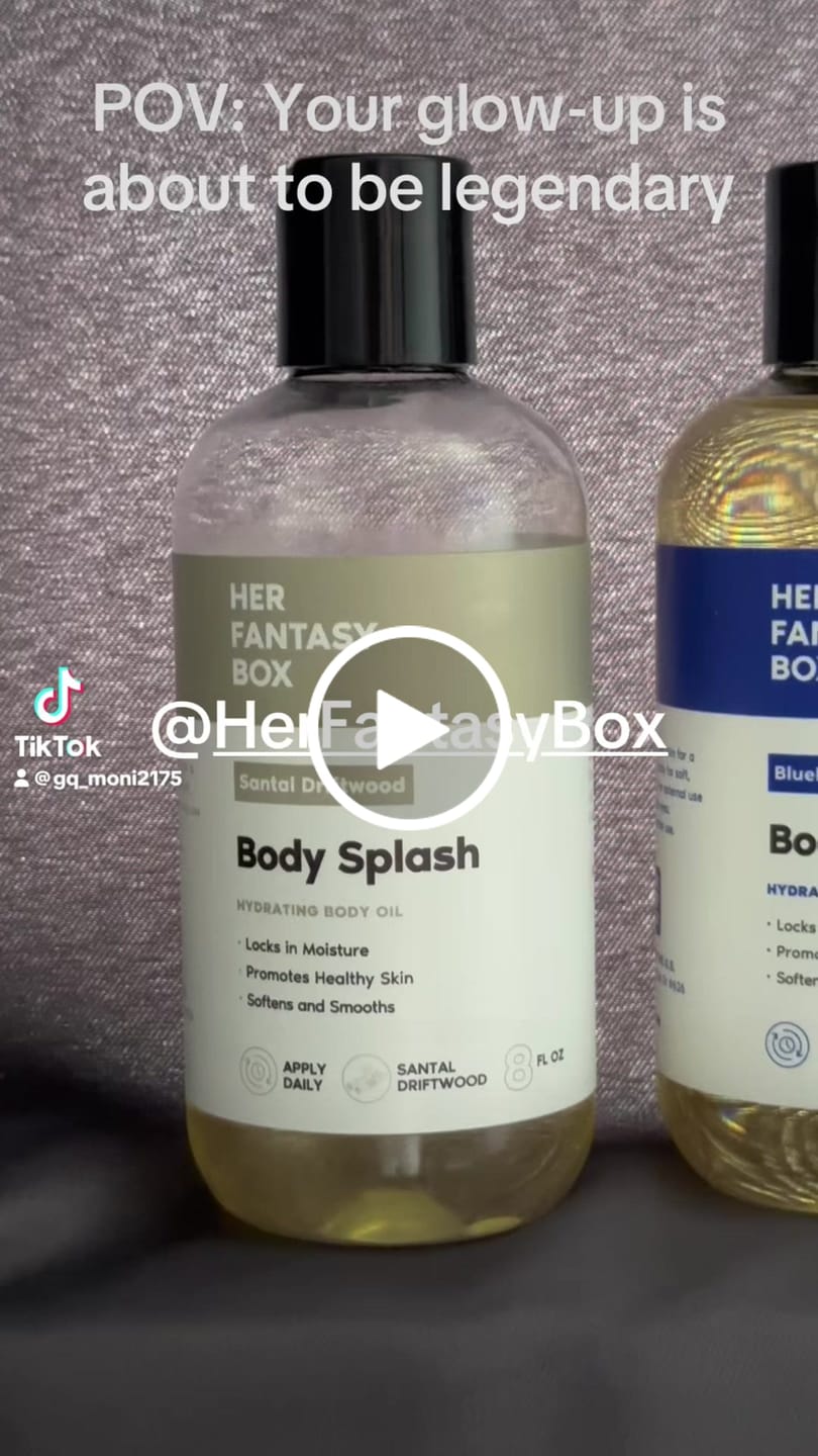 Customer photo review of Body Oil Gift Set